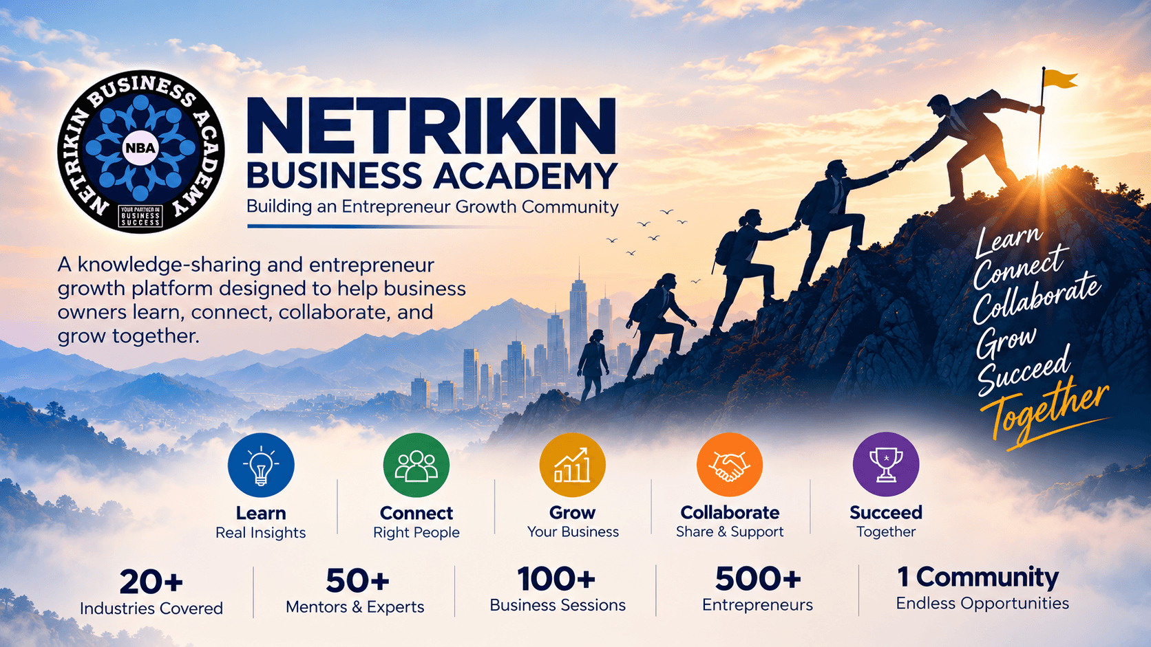 Netrikin Business Academy Keynote Speaker